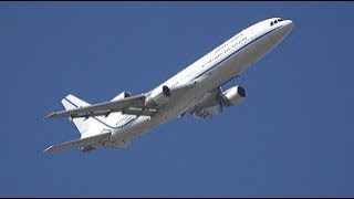 Lockheed L1011 Tristar Takeoff N140SC [upl. by Lirbij]