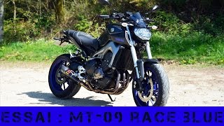 MotoVlog N°41  Essai  Yamaha MT09  Mangeuse dEuropéennes \ yamaha mt mt09 [upl. by Einnel102]