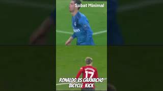 The Best Bicycle Kick Ever Garnacho [upl. by Nordgren243]