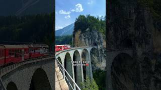 Treinreizen in Zwitserland 🇨🇭❤️ switzerland berninaexpress switzerland trein train reizen [upl. by Lind]