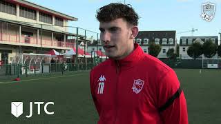 INTERVIEW  The Ritzman gets Player of the Match [upl. by Seibold]