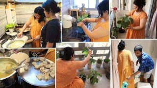 Small Balcony Decor  1st Time YouTube Mein Share Kiya  Dal Pithi Recipe Sweety Ka Liye Banaya [upl. by Attinahs983]