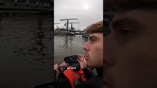 Sluisvaren met jetski of kleine motorboot deel 1 belangrijkste deel op het einde💡 sluis jetski [upl. by Zrike]