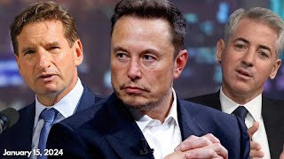 Elon Musk Talks To Presidential Candidate Dean Phillips with Bill Ackman amp Jason Calacanis [upl. by Ddat469]