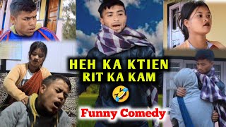 HEH KA KTIEN RIT KA KAM 🤣😁 RAH LUT  FUNNY COMEDY [upl. by Toomin]