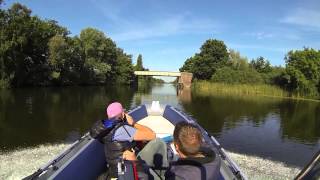 GOPROHERO3 excellent rib 35040hp yamaha autolube full throttleRAW [upl. by Attennaj]