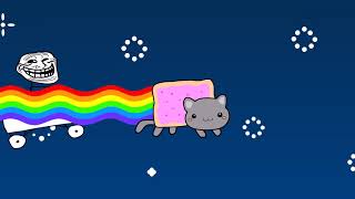 Nyan Cat Fusion Dance Animation  Fuu Sion Nyan [upl. by Amilah]