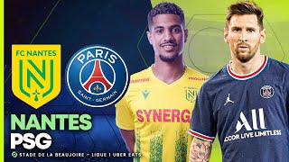 🔴🎥 NANTES  PSG  Laprès Real Madrid   FCN  Paris   LIGUE 1  LIVEDIRECT [upl. by Horwath]