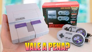 Super Nintendo com HDMI SNES Mini Classic da China Vale a Pena [upl. by Ennagem265]