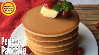 প্যানকেক রেসিপি ॥ Perfect Pan Cake Recipe ॥ How To Make Pancake [upl. by Yngad139]