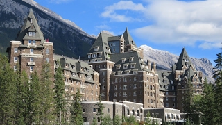 Inside the worldfamous FAIRMONT BANFF SPRINGS HOTEL Canada impressions amp review [upl. by Dnivra]