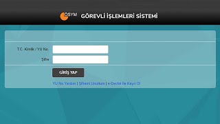 GİS ÖSYM ÜZERİNDEN SINAV GÖREVİ ONAYLAMA REDDETME İADEDEN SINAV GÖREVİ BAŞVURUSU YAPMA İŞLEMİ [upl. by Mongeau600]