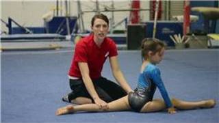 Intro to Gymnastics  Left amp Right Leg Splits for Gymnastics WarmUps [upl. by Douville]