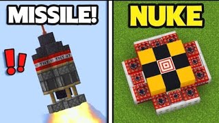 5 Bomb Build Hacks in Minecraft 2 [upl. by Adnav]