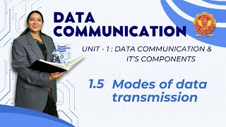 15 Modes of data transmission  EC603A [upl. by Ahsinirt]