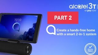 UNBOXING and sound test of Alcatel 3T 10 tablet audio station [upl. by Alokin]