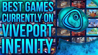 The Best VR Games Available on Viveport Infinity [upl. by Bessie]