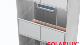 Solarlux Balcony glazing demostration [upl. by Ardnusal]