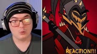 SINNER ADAM SONG  What a Hellhole  Hazbin Hotel Animatic REACTION [upl. by Hildagard]