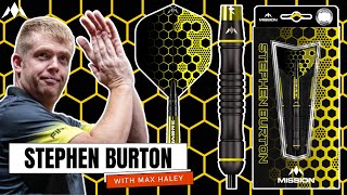 STEPHEN BURTON MISSION DARTS REVIEW WITH MAX HALEY [upl. by Nadaha]