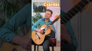 Csárdás  Vittorio Monti arranged and performed by Dimitri Lavrentiev guitar music [upl. by Gnilyam595]