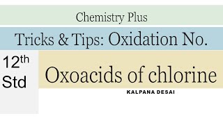 Tips and Tricks Oxoacids of chlorine  pBlock elements [upl. by Symons]