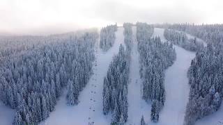 Station de ski Gérardmer La chaume Francis Le 07 décembre 2017 [upl. by Radnaskela]