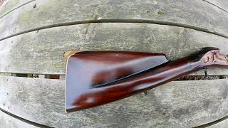 Staining amp Finishing a Brown Bess Musket Stock [upl. by Airelav573]