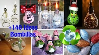 Reciclado de Bombillas Ideas [upl. by Yreved]