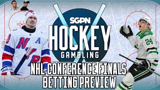 NHL Conference Finals Betting Preview  Hockey Gambling Podcast [upl. by Neron]