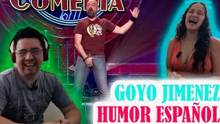 Comediante ESPAÑOL  Reacción a Goyo Jiménez  Frases de EEUU [upl. by Eanwahs]