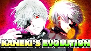 The EVOLUTION of Ken Kaneki Tokyo Ghoul Explained Black Reaper Dragon White AND MORE [upl. by Bekaj]