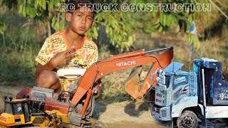 KAMAZ TRUCK STUCKING MUD CAR CONSTRUCTION [upl. by Vivyanne]