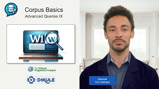 Corpus Basics XVI  Advanced Queries IX Compare [upl. by Dorree775]