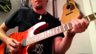 Mastodon Capillarian Crest guitar lesson  hybrid picking middle section by Ben Eller [upl. by Lambrecht]