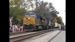 HD Ashland Train Day 2017  20 TRAINS 11417 [upl. by Radmilla]