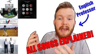 All Twenty One Pilots Songs Explained in under 6 Minutes by English Professor [upl. by Kilbride92]