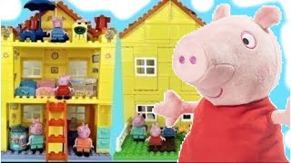 Peppa Pigs Family House Building and Construction Set [upl. by Cand429]