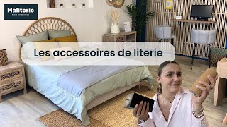 Les accessoires de literie [upl. by Dlnaod]