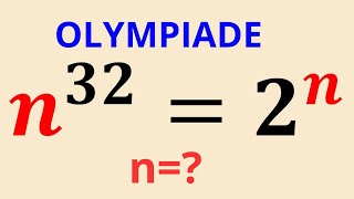 Math Olympiade Équation dans N [upl. by Nodnyl]