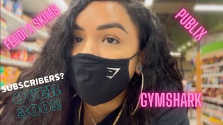 Publix Trip  FENDI X SKIMS  Gymshark Leggings Try On [upl. by Aronow625]