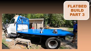 Flatbed build Part 3  ex Uhaul truck build [upl. by Renzo]