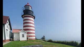 Ep 119  West Quoddy Lighthouse Lubec Maine [upl. by Gylys]