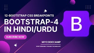 Bootstrap Tutorial in 2022  Bootstrap CSS BreakPoints  Breakpoints MaxWidth MinWidth etc [upl. by Eelarol865]