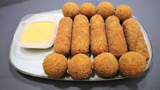 Tutorial membuat Kroket dan Bitterballen Belanda yang benar sesuai resep aslinya [upl. by Silas]