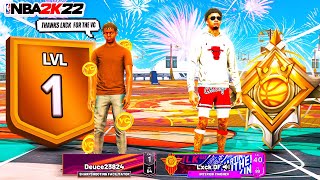 LEGEND SURPRISES ROOKIES WITH VC IN NBA 2K22 LEGEND  LEVEL 1  BEST DUO LEGEND HELPS ROOKIE 2K22 [upl. by Elbas430]