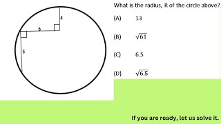 REQUIRED TO FIND THE VALUE OF THE RADIUS OF THE CIRCLE FROM THE GIVEN DIAGRAM [upl. by Seavir14]