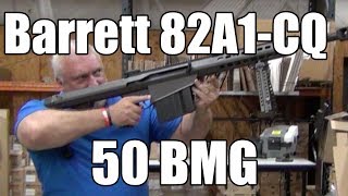 Unboxing Barrett 82A1CQ 50 BMG w 20quot Fluted Barrel [upl. by Ibmat]