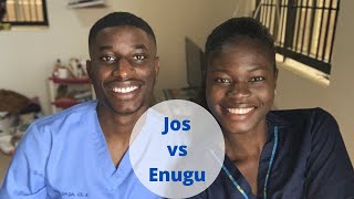 Housemanship Experience in Nigeria JUTHJos vs ESUTHEnugu with Drs Jaja and Ada [upl. by Okikuy921]