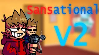 quotNot My Friendquot FNF Sansational V2 but Tord and Tom Sing it cover [upl. by Zanahs316]